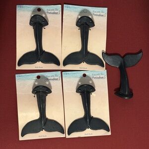 Whale Tail Wall Hooks